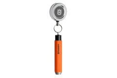 Crayon holder with reel